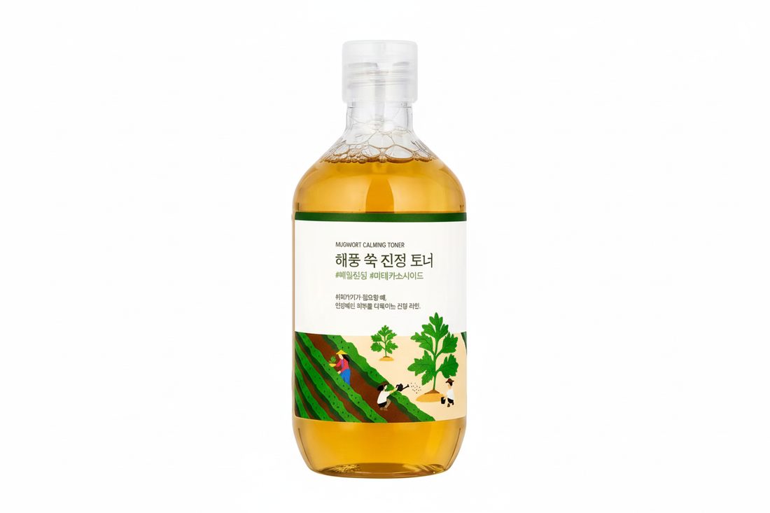 Round Lab Mugwort Calming Toner bottle